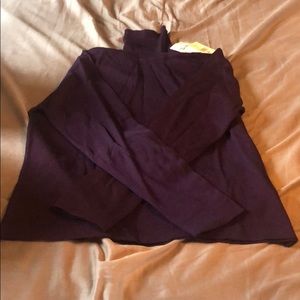 Lord and Taylor size Large purple turtleneck